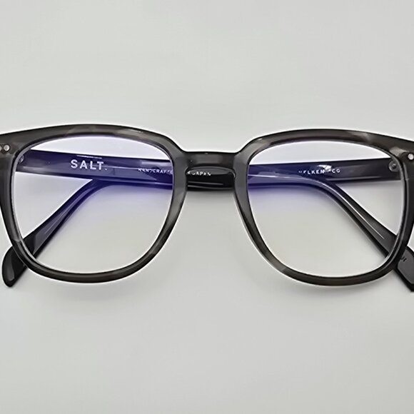 Salt Optics Nelken CG Cold Grey Full Rim Eyeglasses Frame Japan 51-22-152 - Picture 10 of 13